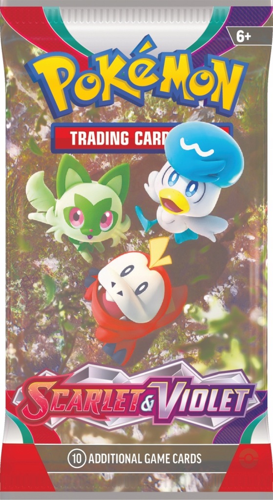 KARTY POKEMON TCG: SCARLET & VIOLET BOOSTER