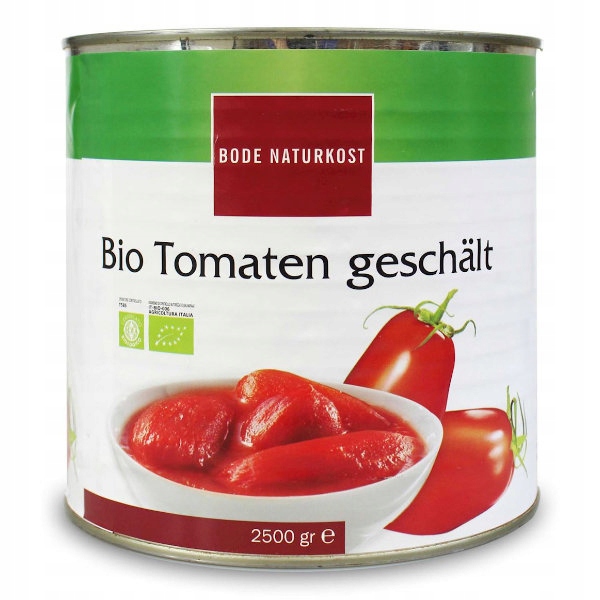 Pomidory bez skóry BIO 2,5kg