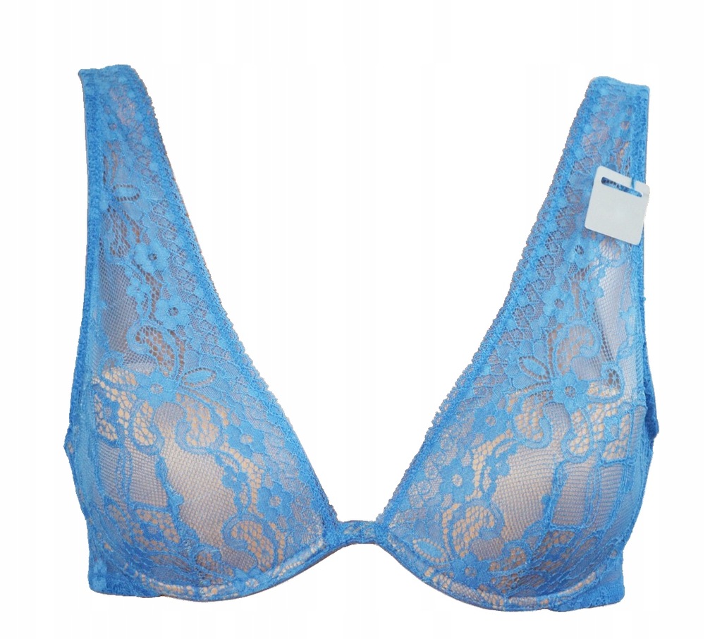 TEZENIS biustonosz balkonetka plunge koronka 70B