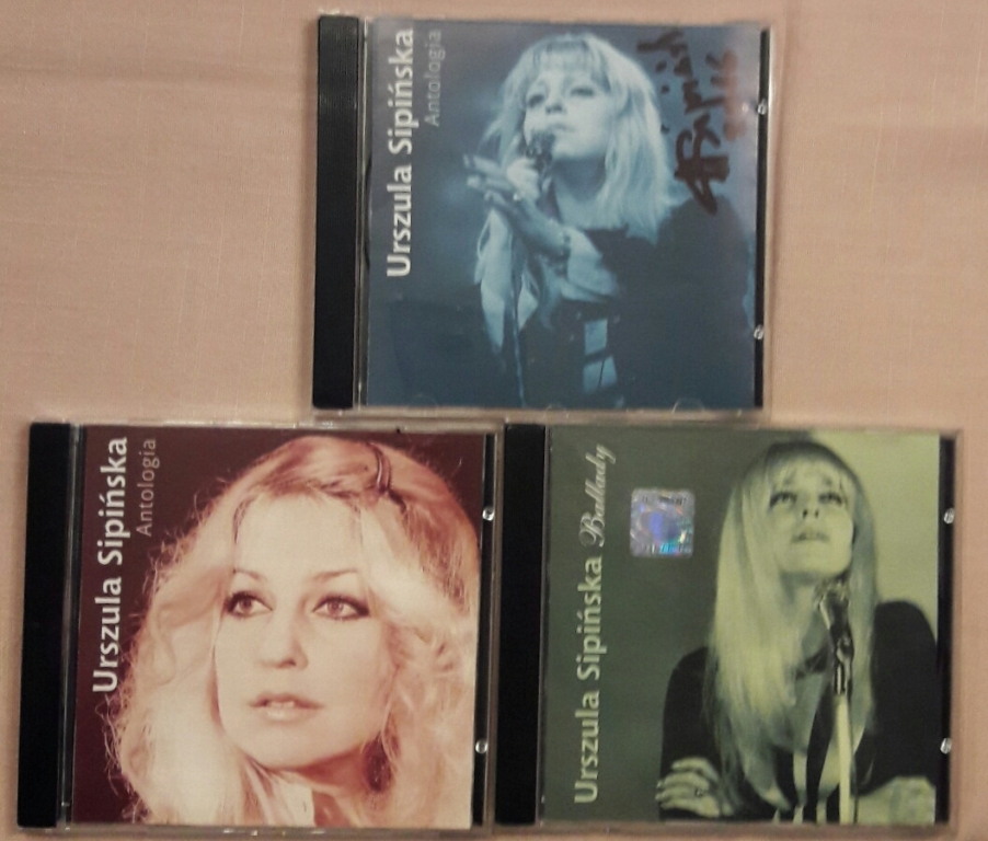 URSZULA SIPIŃSKA -3Cd ANTOLOGIA+ BALLADY AUTOGRAF!