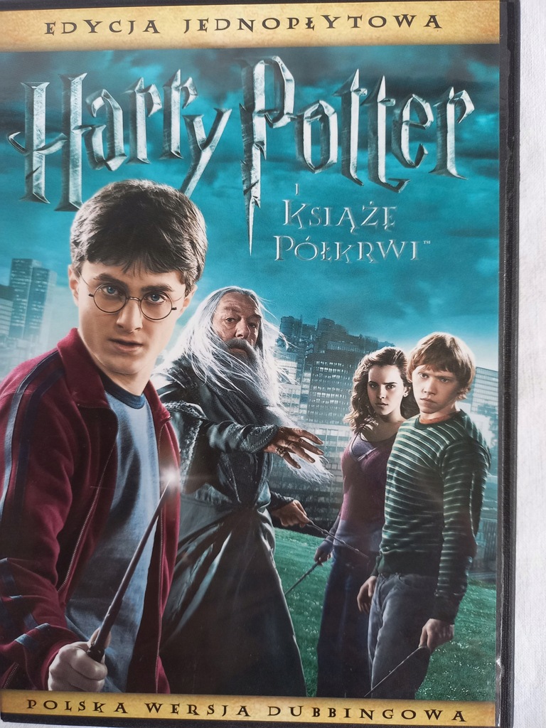 HARRY POTTER I KSIĄŻE PÓŁKRWI DVD 147 min.