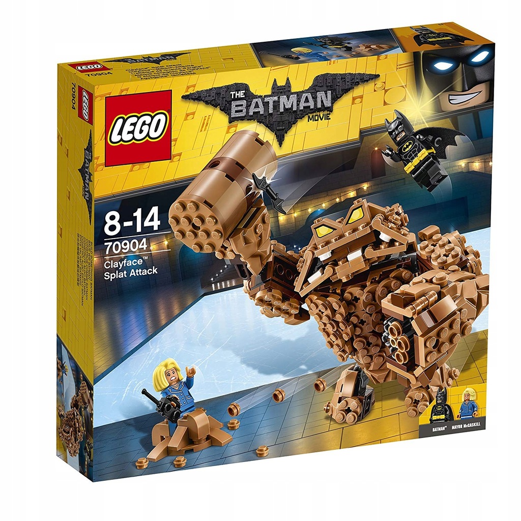 NOWE KLOCKI LEGO BATMAN 70904 Atak Clayface'a