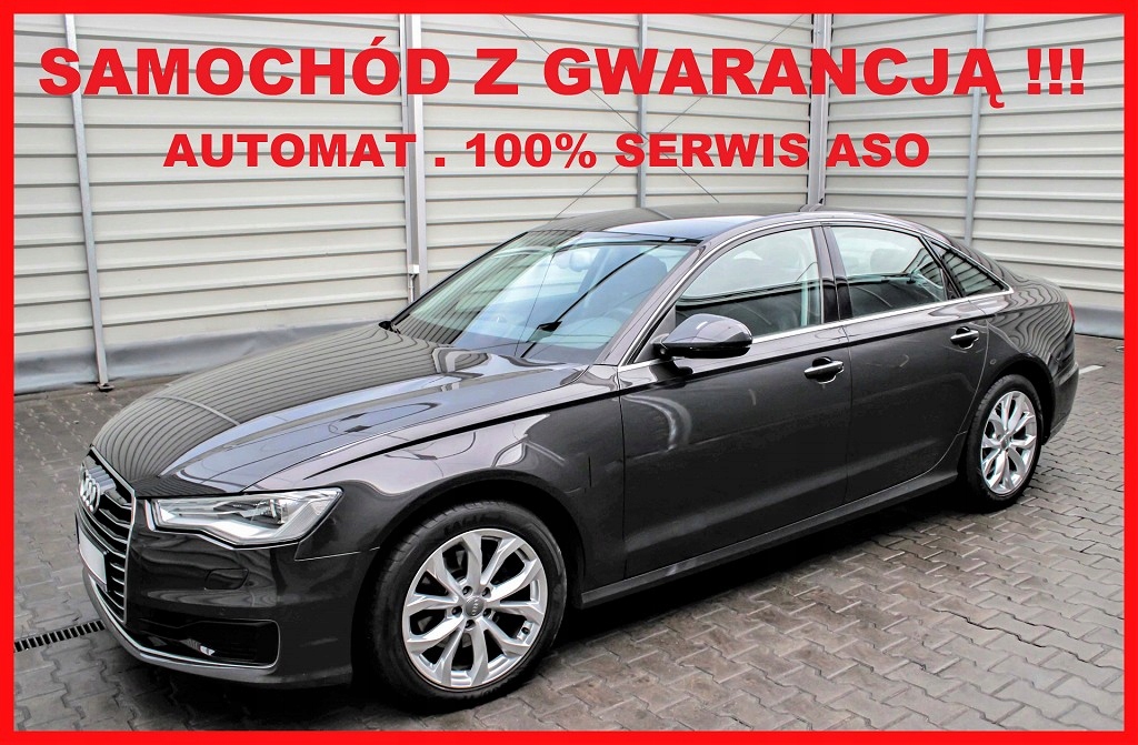 Audi A6 FL + 100% Serwis AUDI + AUTOMAT + Navigacj