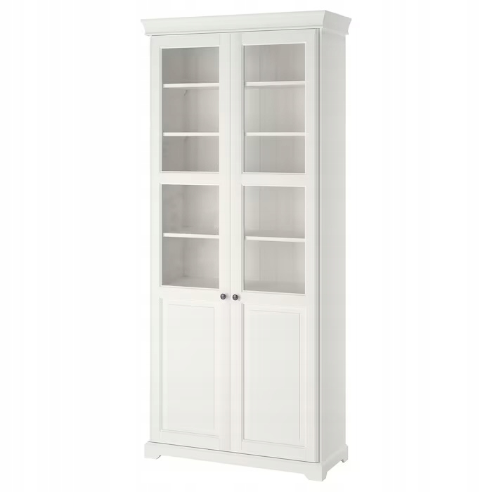 IKEA LIATORP witryna regał z drzwiami 96x214 cm