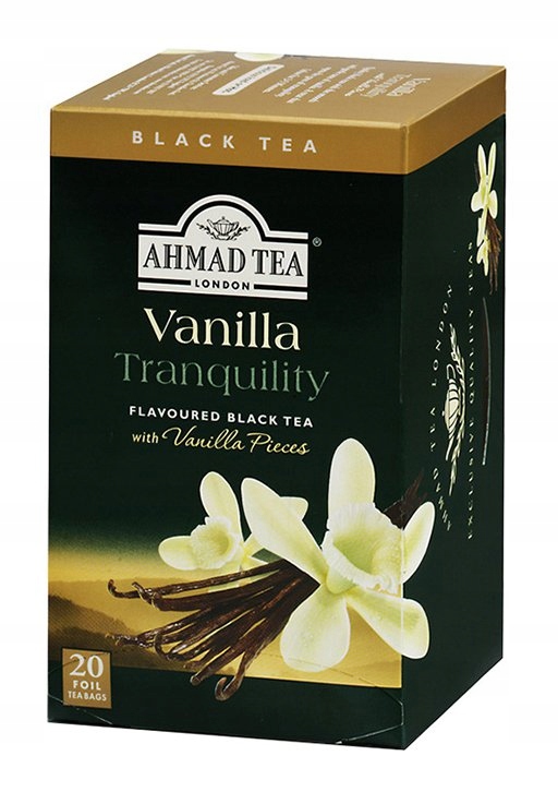 Herbata czarna waniliowa ekspresowa Ahmad Tea 40 g wanilia