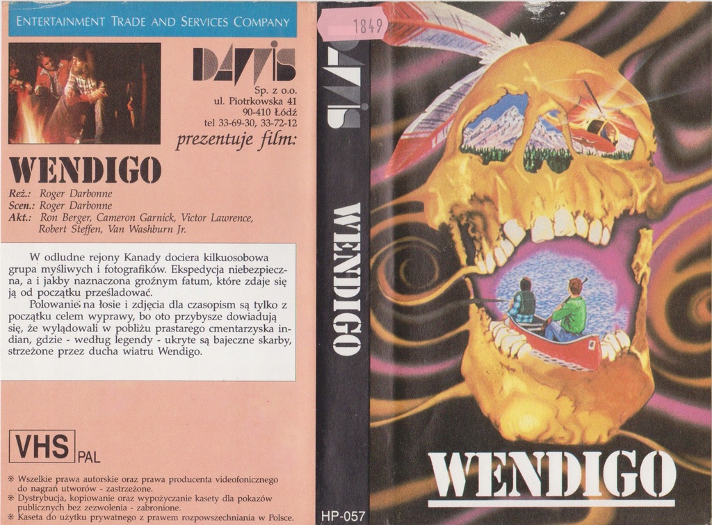 WENDIGO - VHS 54KA