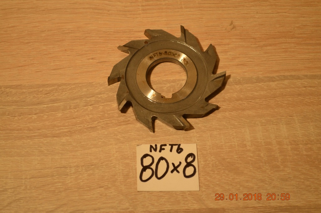 Frezy NFTb 80X8 SW F/VAT