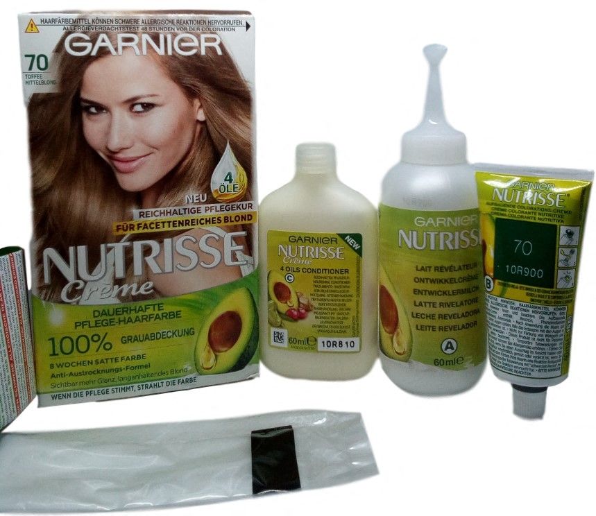 blond - oficjalne 7535937106 Creme Nutrisse 70 Toffee DE Garnier nr - Allegro farba archiwum