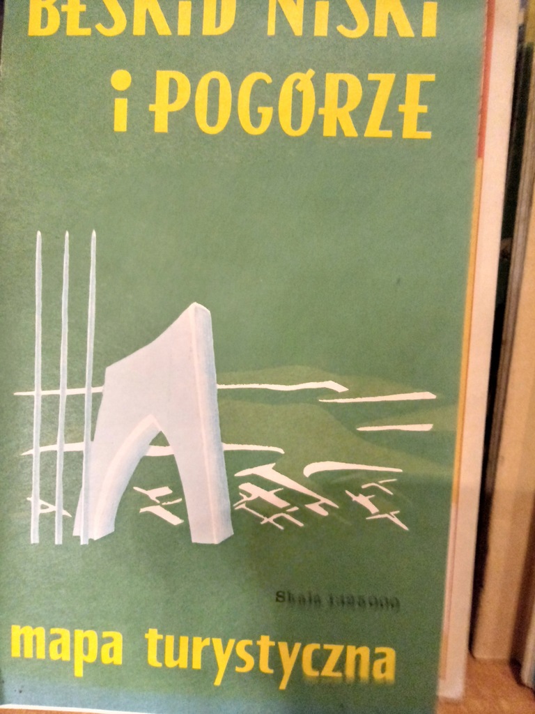 Beskid Niski i Pogórze mapa turystyczna / b