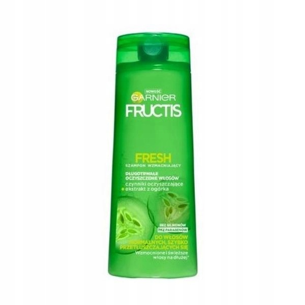 Garnier Fructis Szampon oczyszczający do włosów przetłuszczających 400ml