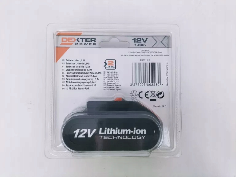 AKUMULATOR BATERIA DEXTER POWER 12V 1.3AH - 12673964767 - oficjalne ...