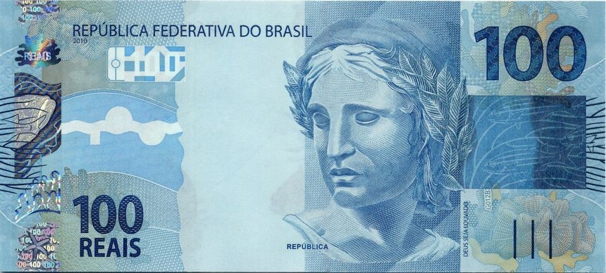 BRAZYLIA-100 Reais P-257