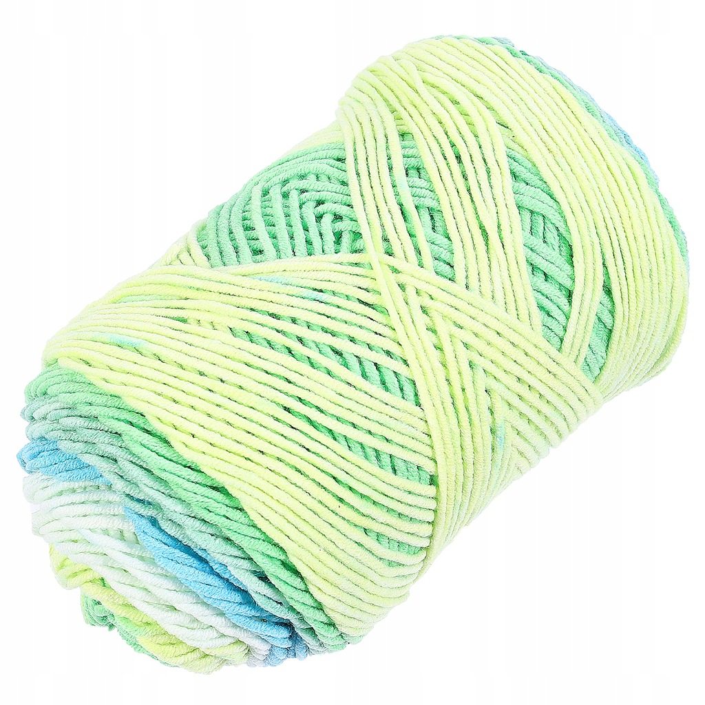 5 Strands Rainbow Cotton Knitting Rope Braided
