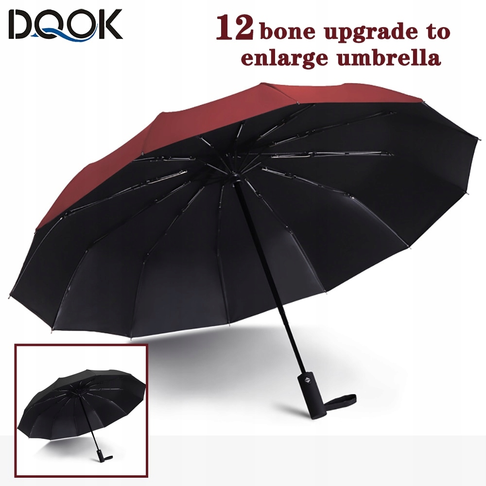 Wiatroszczelny automatyczny składany parasol