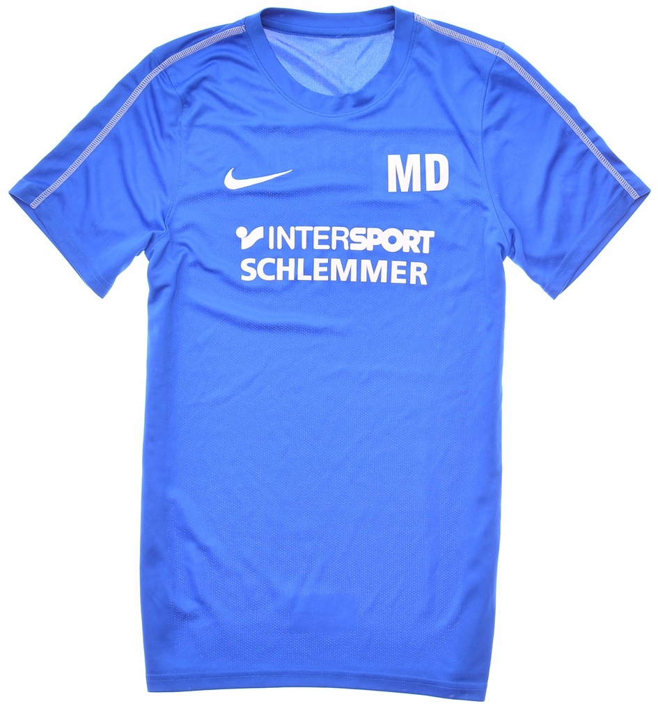 U17-16 ...NIKE... m#k T-SHIRT LOGOWANY NAPISY r.S