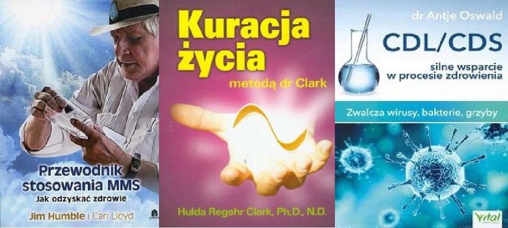 Kuracja życia Clark + MMS + CDL/CDS