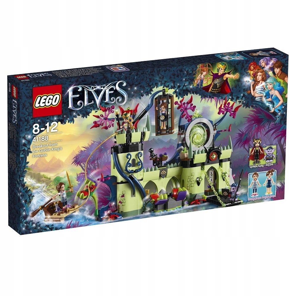 LEGO ELVES 41188 UCIECZKA Z FORTECY KRÓLA GOBLINÓW