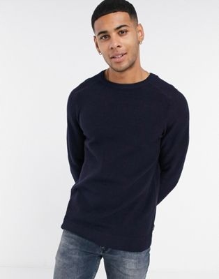 JACK&JONES SWETER MĘSKI GRANATOWY L 1DUB