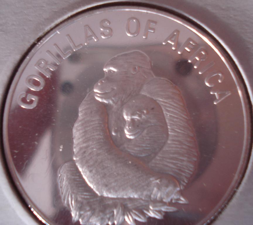 Uganda 1000 Shillings Goryle 2003r