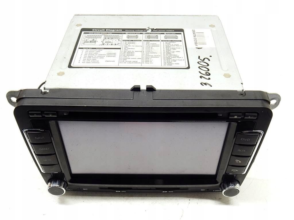 RADIO Volkswagen Golf V GTI 03-09