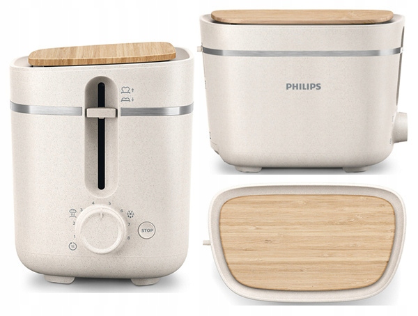 Toster Eco Conscious Edition Philips serii 5000 HD2640/10 830 W