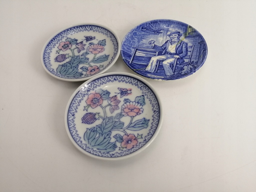 Zestaw talerzyków porcelana Chińska