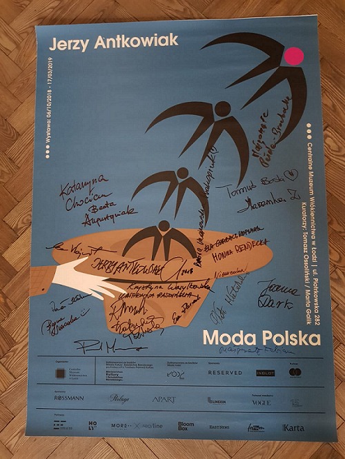 Plakat Jerzy Antkowiak - Moda Polska, D. Ryski