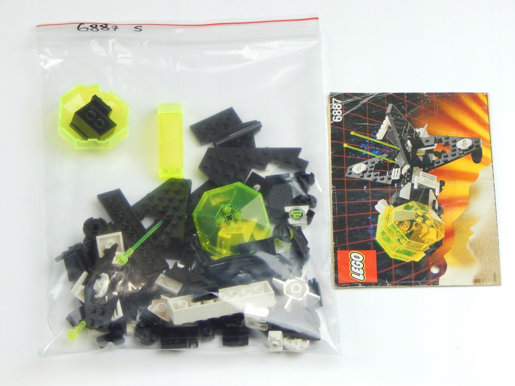 LEGO SET 6887 BLACKTRON II Z INSTRUKCJA SPACE