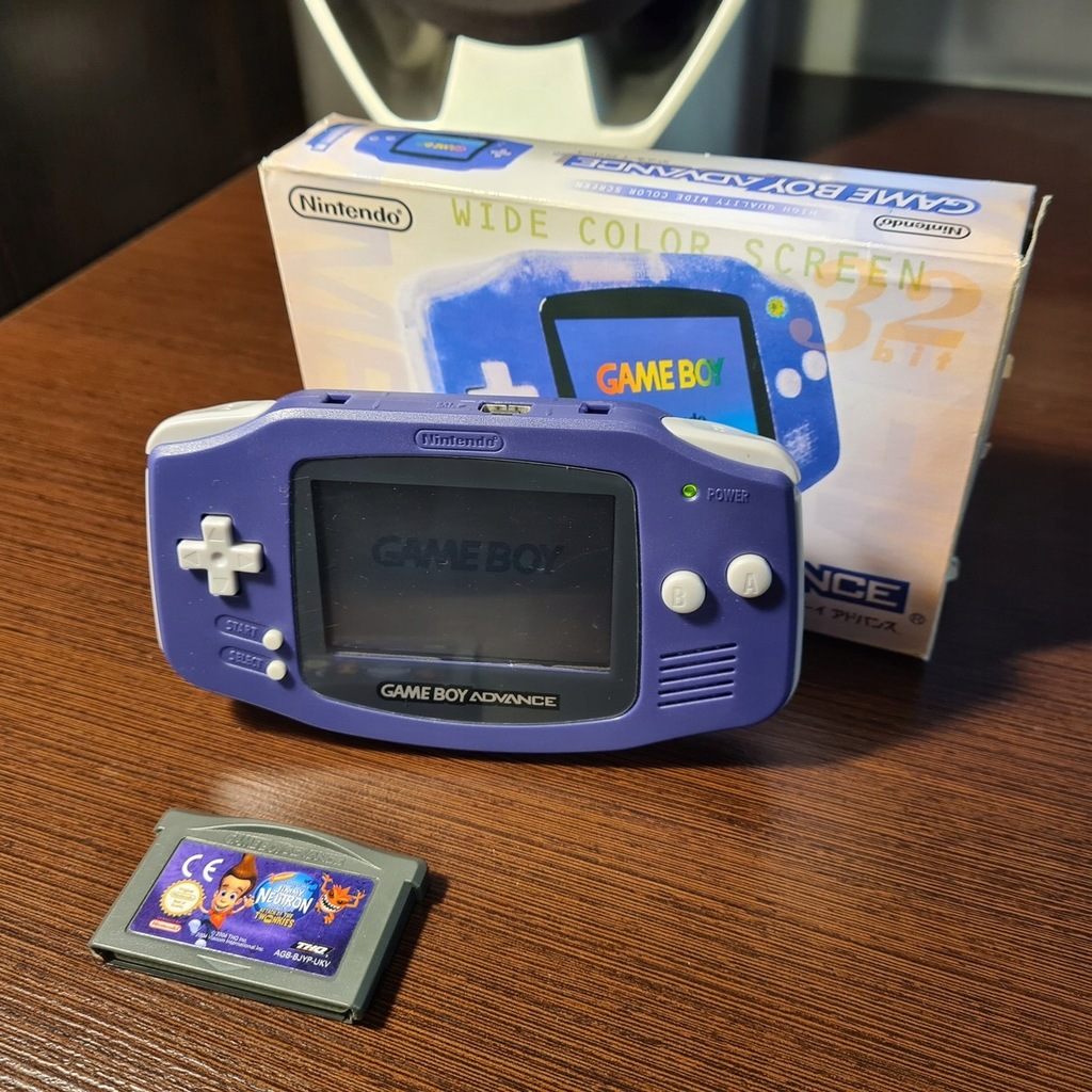 Gameboy Advance Agb-001 GBA + pudełko i gra JAPAN