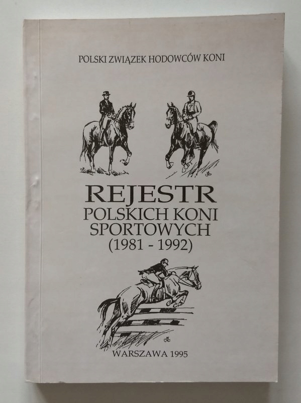 Rejestr polskich koni sportowych (1981-1992)