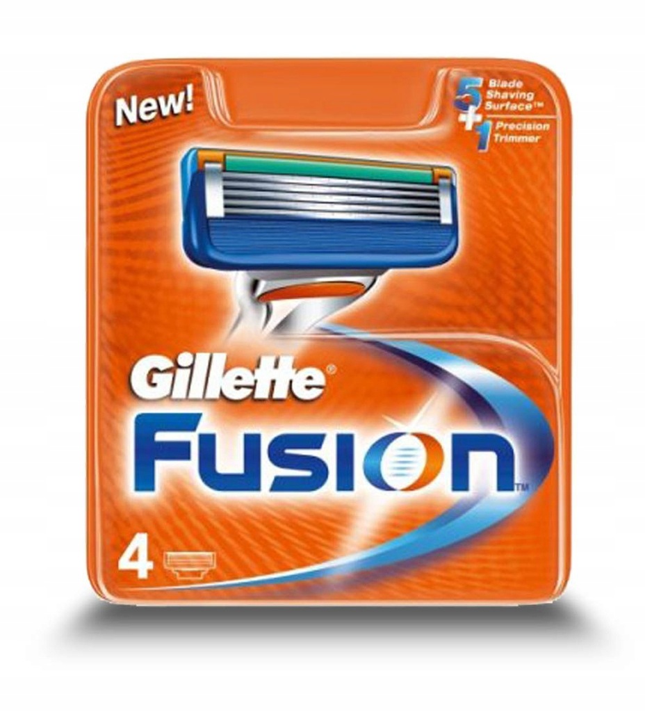 GILLETTE FUSION MANUAL WKŁAD 4 SZTUKI