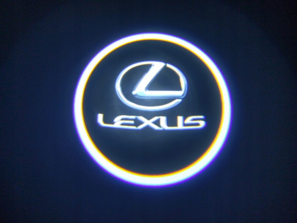 LOGO LED PROJEKTOR DO LEXUS IS 200 LC 500 RX NX