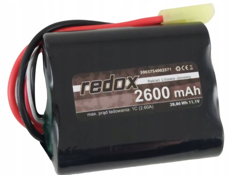 REDOX ASG 2600 MAH 11,1V MINI TAMIYA (SCALONY) - P