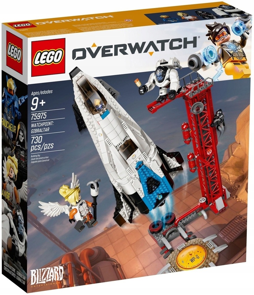 LEGO OVERWATCH POSTERUNEK GIBRALTAR 730EL 75975 9+