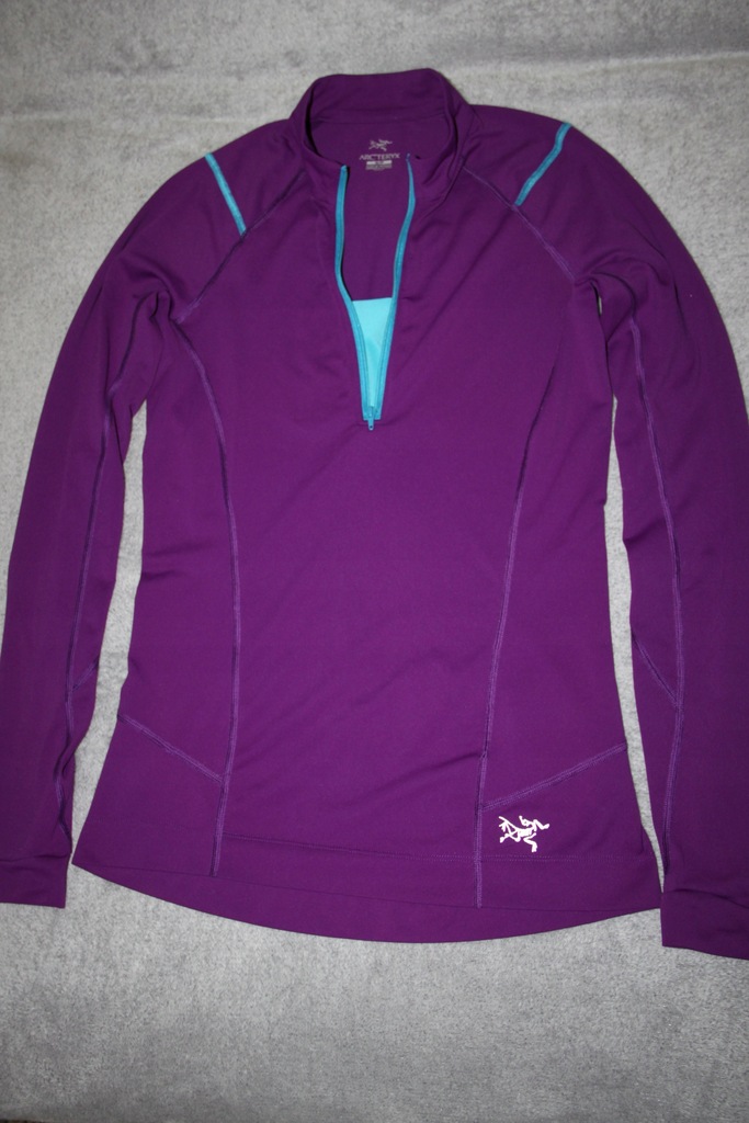 ARC'TERYX BLUZA ZIP DAMSKA BLUZKA ODBLASKI _S