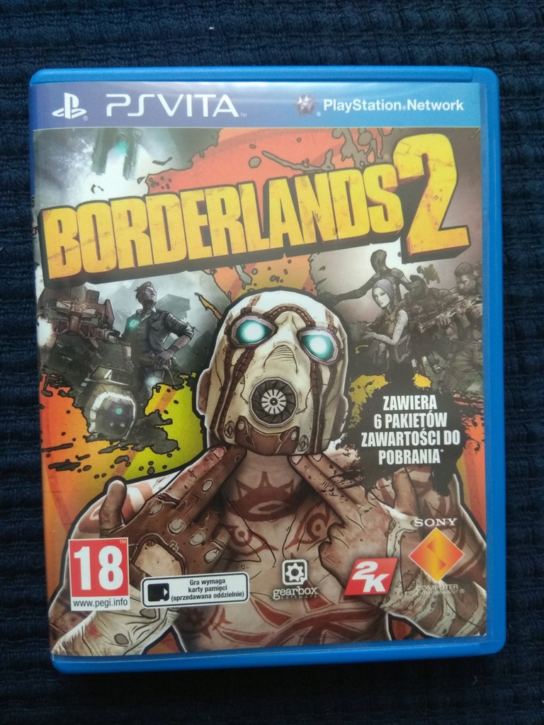 BORDERLANDS 2 PS VITA GRA PUDEŁKO