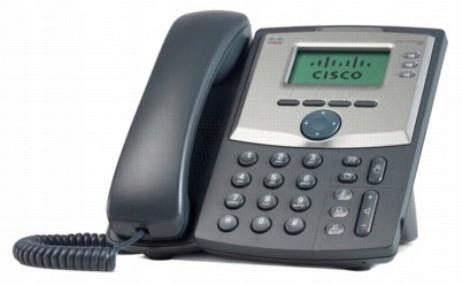 Cisco SPA 303 telefon VoIP Szary 3 linii ID dzwon.