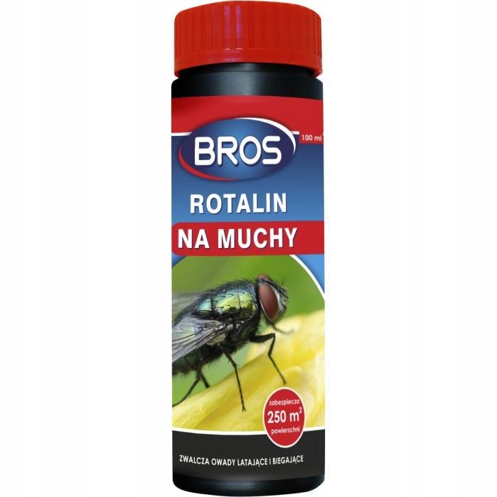 BROS Rotalin 25SC oprysk na muchy 100ml