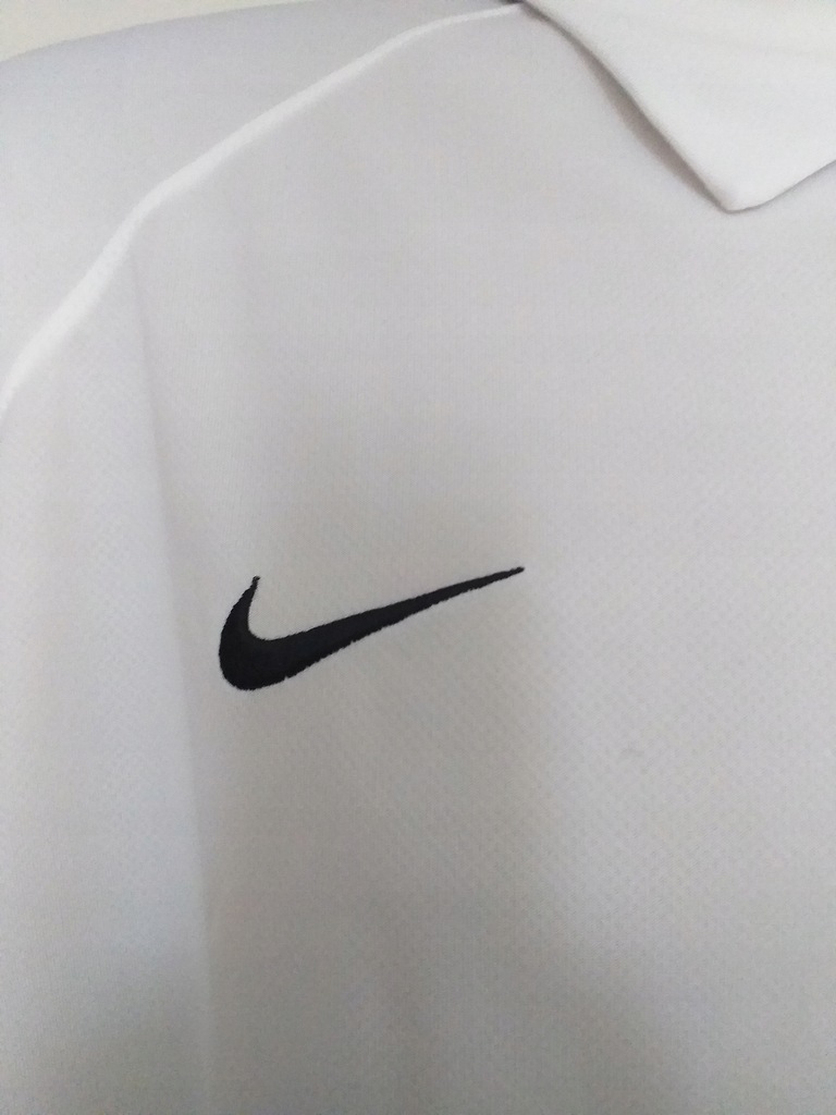 NIKE DRI-FIT BIAŁA KOSZULKA POLO MĘSKA 4XL