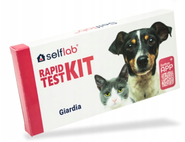 TEST NA PASOŻYTA JELITOWO - BIEGUNKOWEGO LAMBLIE GIARDIE KOTÓW