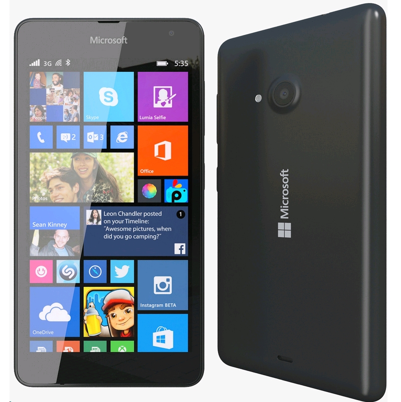 NOWA MICROSOFT LUMIA 535 BLACK WYS Z PL FV23