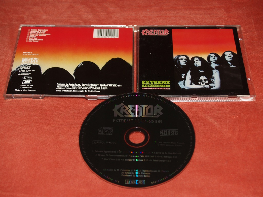 KREATOR Extreme Aggression 1989