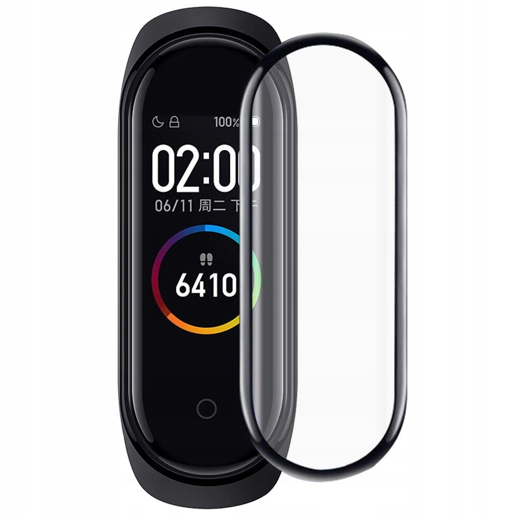 EXO - SZKŁO HYBRYDOWE OSŁONA do XIAOMI MI BAND 4