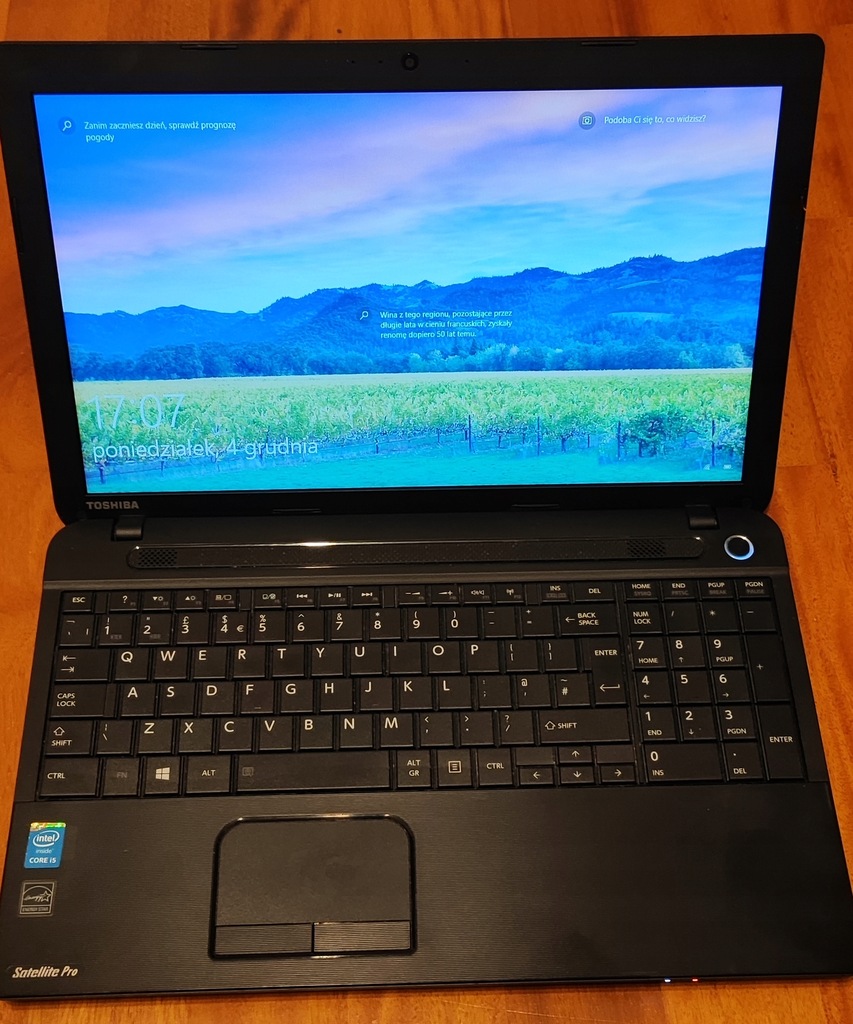 Toshiba C50 i5 8GB 256GB SSD DVDRW 15,6"