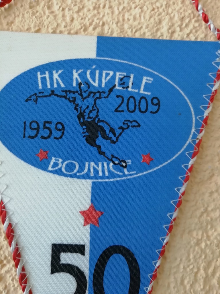 Proporczyk HK KUPELE BOJNICE 50 lat - piłka ręczna