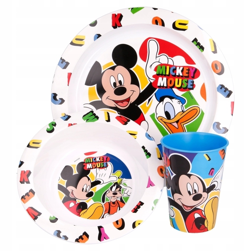 Talerzyk miska kubek 265 ml biały Mickey Mouse
