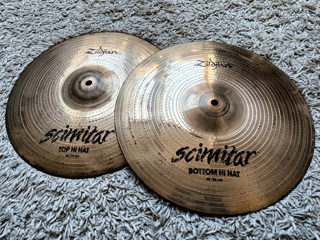 TALERZE ZILDJIAN SCIMITAR BRONZE HI HAT 14"