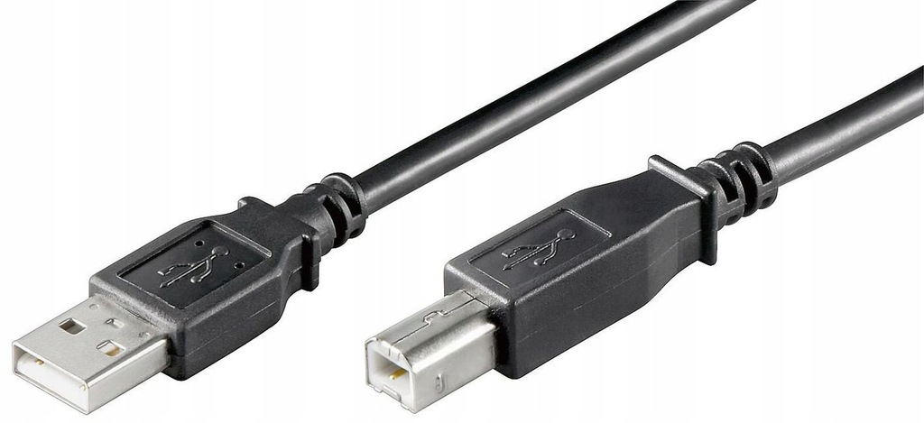 MicroConnect USB2.0 A-B 5m M-M Black