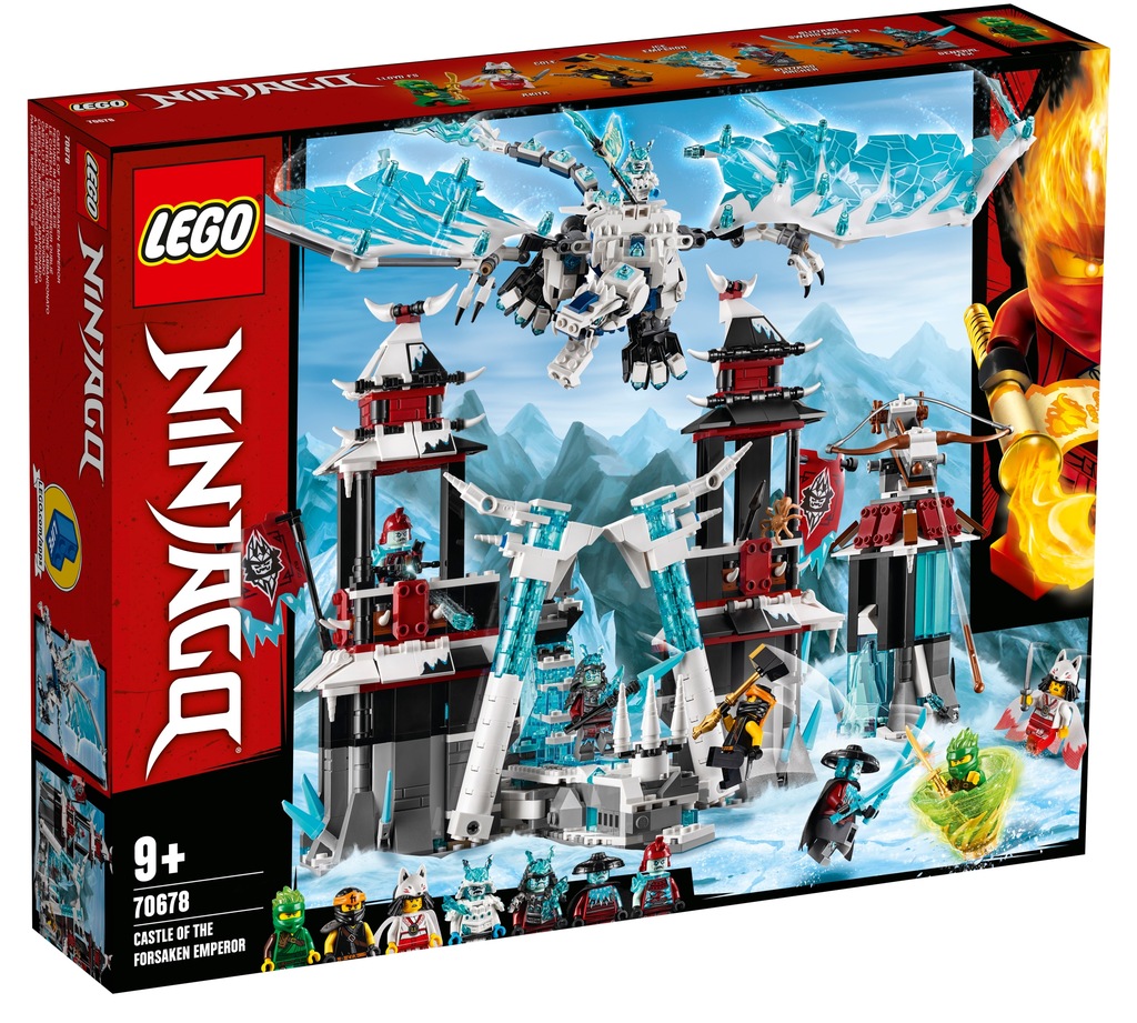 Купить LEGO NINJAGO Замок забытого императора 70678: отзывы, фото, характеристики в интерне-магазине Aredi.ru