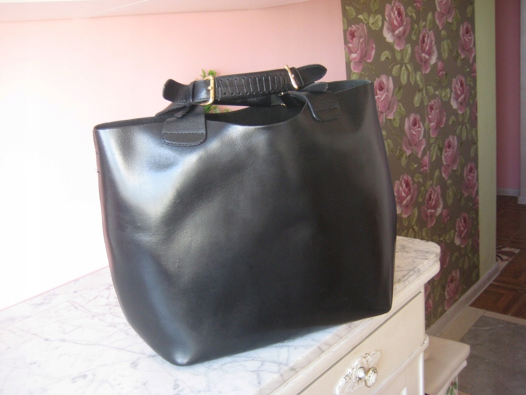 ZARA ACCESSORIES.TORBA TYPU SHOPPER.